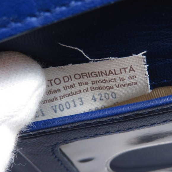 Bottega Veneta Pass Case Intrecciato Card Calf Women's - Picture 7 of 10